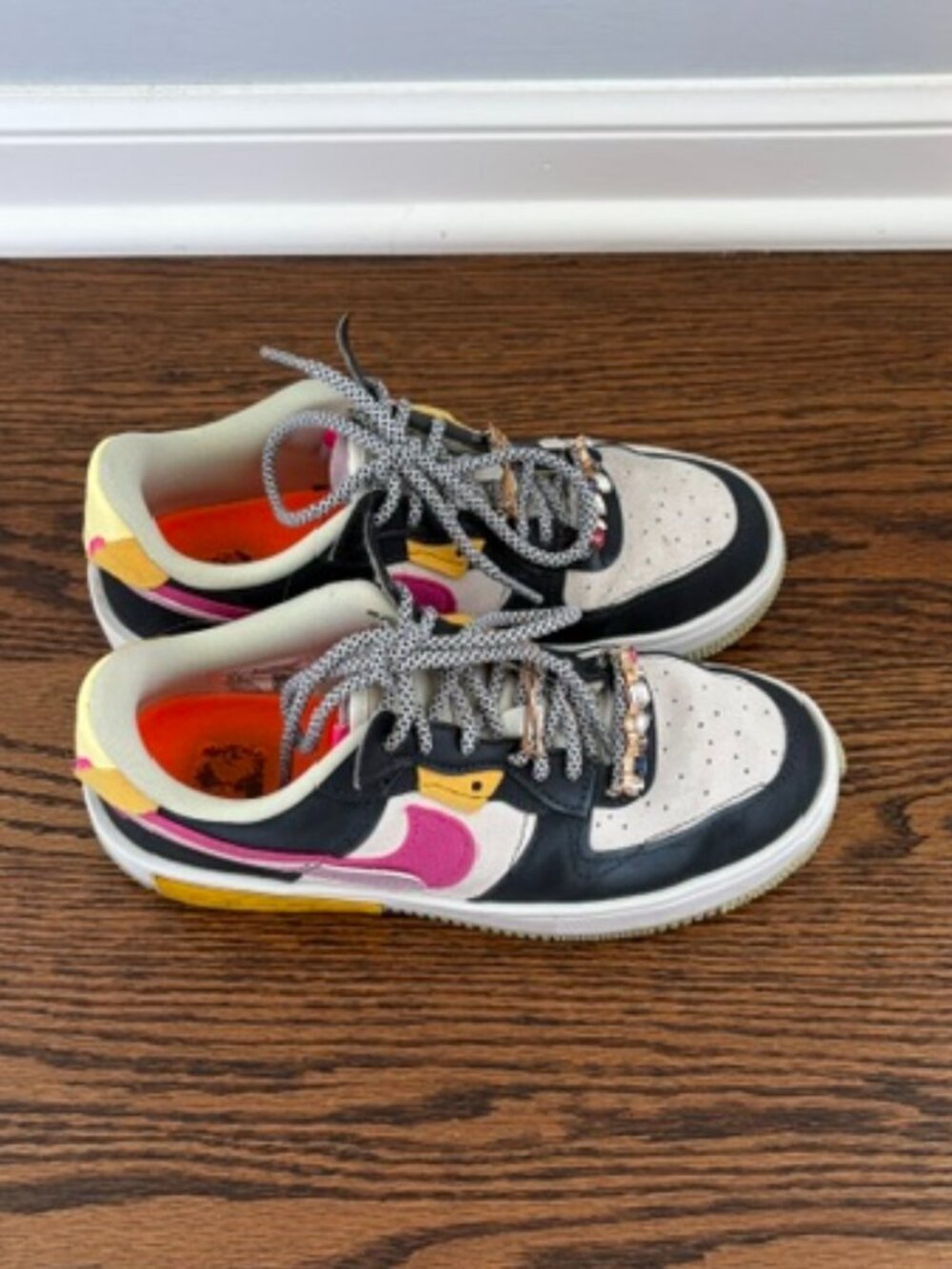 Nike Dunks multi-colored tennis shoes Size 7.5